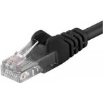 PremiumCord sputp002C patch UTP RJ45-RJ45 level 5e, 0,25m, černý – Sleviste.cz