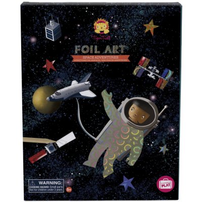 Tiger Tribe Kreativní sada Foil Art Space Adventures – Hledejceny.cz