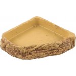 Repti Planet miska rohová světlá 19,5 x 19 x 4,5 cm – Sleviste.cz