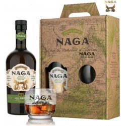 Naga Java Reserve 40% 0,7 l (dárkové balení 1 sklenice)