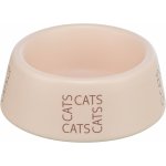 Trixie Keramická miska s nápisem 0,15 l / 12 cm – Zboží Dáma