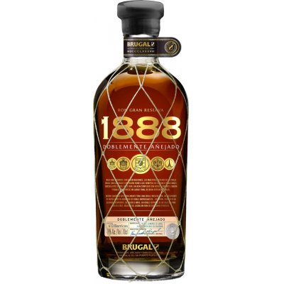 Brugal 1888 Ron Gran Reserva Doblemente Anejado 40% 0,7 l (holá láhev) – Zboží Mobilmania