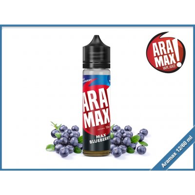 Aramax Shake & Vape Max Blueberry 12 ml – Zbozi.Blesk.cz