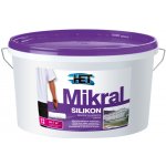 HET MIKRAL SILIKON silikonová hladká fasádní barva 15kg – Hledejceny.cz