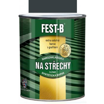 FEST-B S2141, antikorozní nátěr na železo, 0155 antracit, 2,5 kg