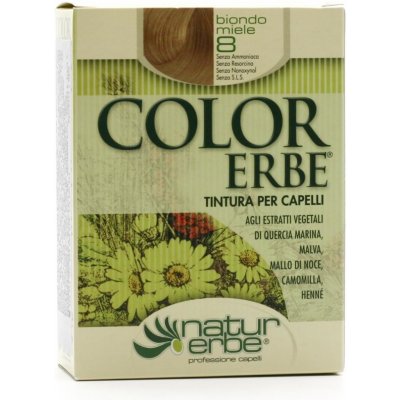 Color Erbe přírodní barva na vlasy 08 medová blond Natur Erbe 135 ml