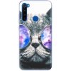 Pouzdro a kryt na mobilní telefon Pouzdro iSaprio - Galaxy Cat - Xiaomi Redmi Note 8T