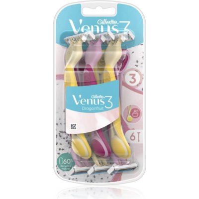 Gillette Venus 3 Dragonfruit 6 ks – Hledejceny.cz