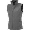 Dámská vesta Result dámská 2vrstvá softshellová vesta recycled R902F Workguard Grey