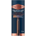 Gillette King Double Edge + 4 ks hlavic – Zboží Dáma