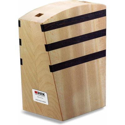 Blok na nože 28 cm, magnetický, hnědá, dřevo, F.DICK – Sleviste.cz