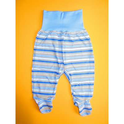 Amálka ČR Bavlněné polodupačky se vzorem světlemodrá – Zboží Dáma