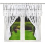 Fliying Hotová záclona Regina bílá 400x150 cm – Hledejceny.cz