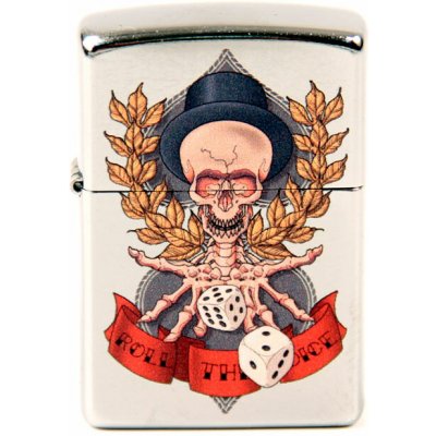Zippo Org. street chrom color cSkeleton/Dicec – Hledejceny.cz