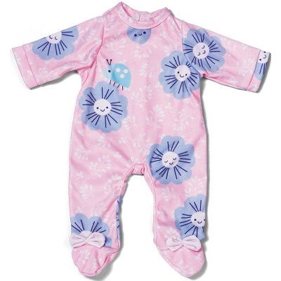 Zapf Creation BABY born Dupačky růžové s květinami 43 cm – Sleviste.cz