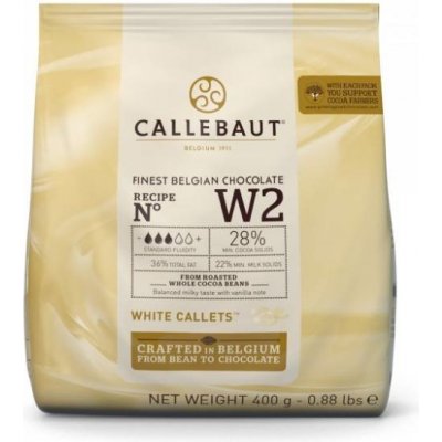 Callebaut Pravá bílá čokoláda 28% 400 g – Hledejceny.cz