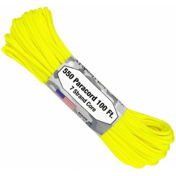 Paracord ARM 550 100' Neon Yellow S19 NEON YELLOW