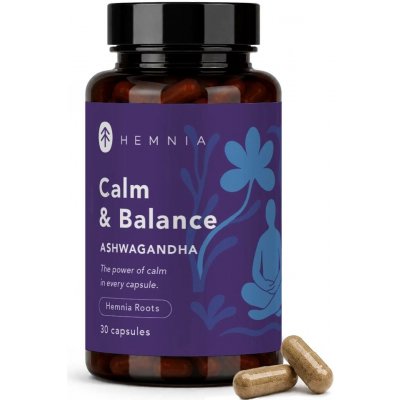 Hemnia Ashwagandha 500 mg 30 kapslí – Hledejceny.cz