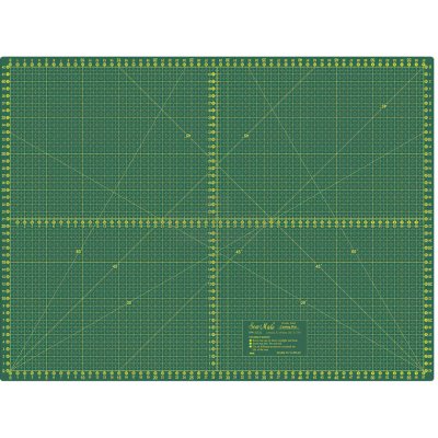 Donwei Řezací podložka na látky, patchwork DONWEI DW-12122, samosvorná, zelená, 60x45cm, vel. M , tloušťka 3mm – Zboží Mobilmania