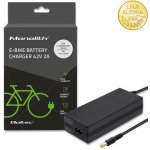 QOLTEC Nabíječka baterií pro elektrokolo 36V | 42V | 2A | 5.5*2.5 – Hledejceny.cz