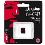 Kingston microSDXC 64 GB UHS-I U3 SDCA3/64GB – Hledejceny.cz