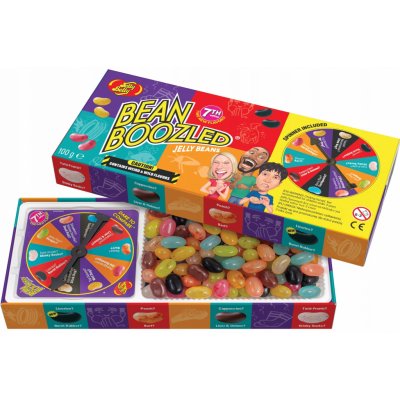 Jelly Belly Jelly Beans BeanBoozled 7th Edition Hra s Ruletkou 100 g – Zboží Dáma Jelly Belly Jelly Beans BeanBoozled 7th Edition Hra s Ruletkou 100 g – Zboží Dáma