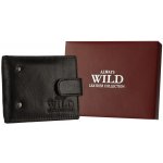 Pánská kožená peněženka Always Wild Denim tmavě hnědá – Zboží Mobilmania