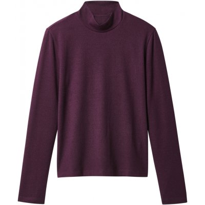 esmara Dámské triko s dlouhými rukávy burgundská – Sleviste.cz