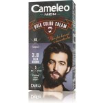 Cameleo Men Hair Color Cream 3.0 Tmavě hnědá barva na vousy a knír 30 ml – Zboží Dáma