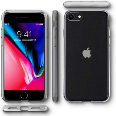 Pouzdro Spigen Liquid Crystal iPhone 7/8/SE 2020/SE 2022 čiré – Zboží Mobilmania