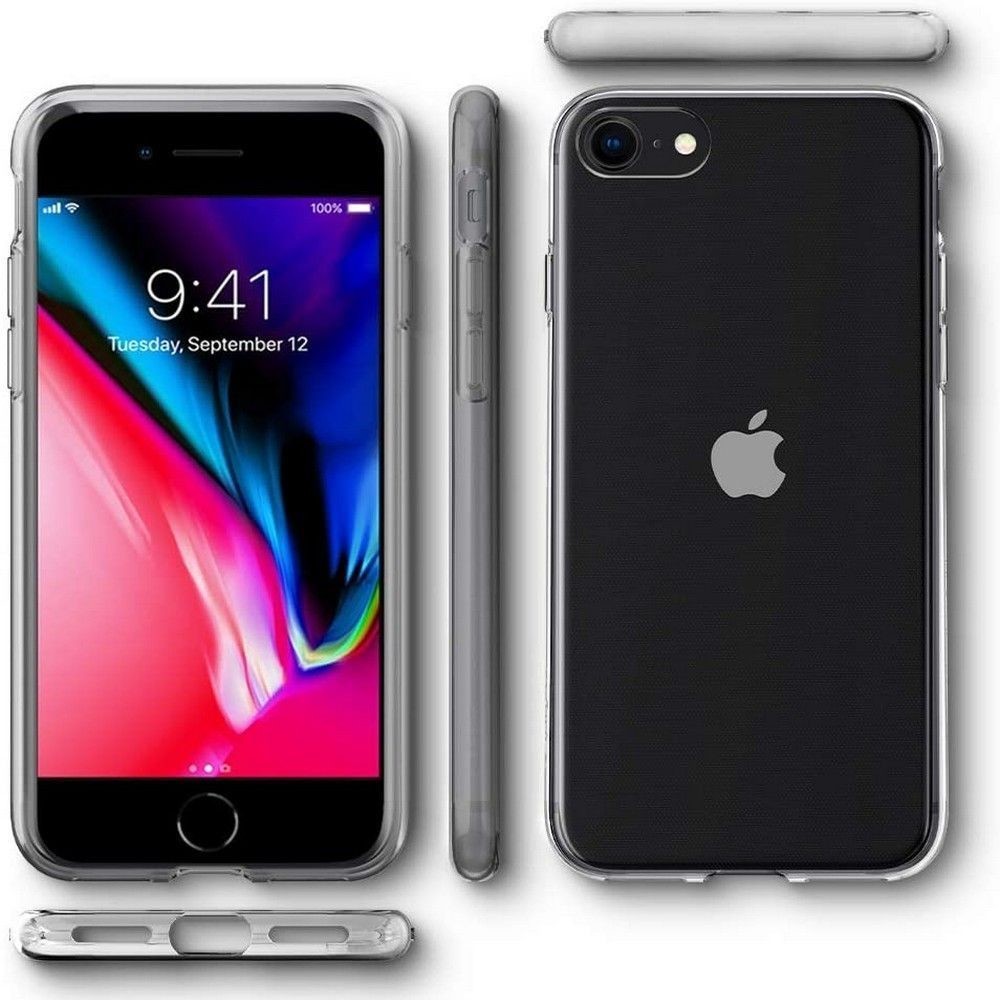 Pouzdro Spigen Liquid Crystal iPhone 7/8/SE 2020/SE 2022 čiré