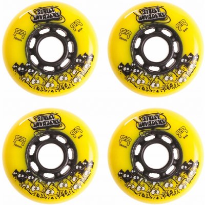 FR Skates street Invaders 76 mm 84A 4 ks – Zbozi.Blesk.cz