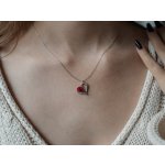 Olivie Stříbrný růže & srdce 5336 – Zboží Dáma