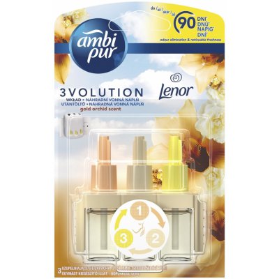 Ambi Pur 3volution elektrická náplň lenor gold orchid 20 ml – Zboží Dáma