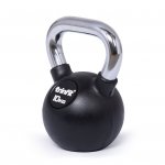TRINFIT Kettlebell kov guma s chrom madlem 10 kg – Zboží Mobilmania