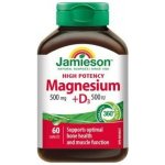 Jamieson Hořčík 500 mg s vitaminem D 500 IU 60 tablet – Hledejceny.cz