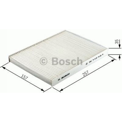 Kabinový filtr BOSCH 1 987 432 327 – Zboží Mobilmania