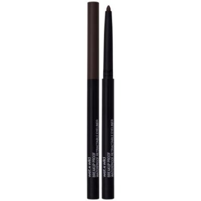 Wet n Wild Breakup Proof Waterproof Retractable Eyeliner voděodolná tužka na oči Black Brown 0,23 g – Zboží Dáma