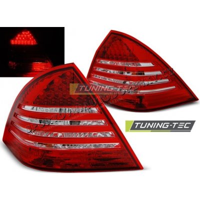 Mercedes C-Klasa W203 Sedan 2000-04 zadní lampy red white LED – Hledejceny.cz