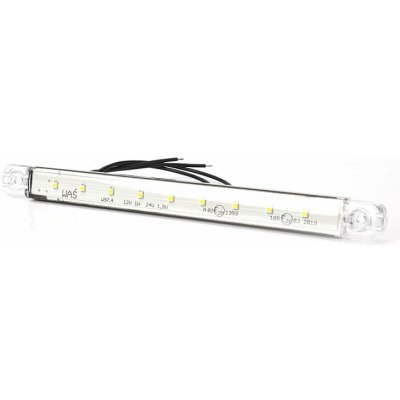 Poziční světlo W97.4 (719) bílé přední LED, WAS | Zboží Auto