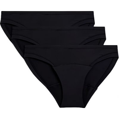 Marks & Spencer Vysoce savé menstruační kalhotky bikini 3 ks černá – Sleviste.cz