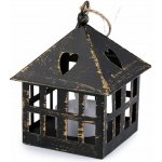 Prima-obchod Kovová lucerna svítící k zavěšení, barva 4 černá – Zboží Dáma