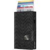 Pouzdro na doklady a karty TRU VIRTU Wallet Click & Slide leather Black Lizzard