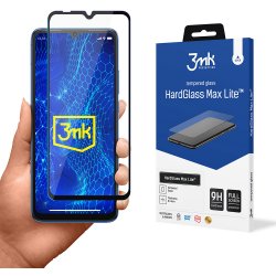 3mk HardGlass Max Lite Xiaomi Redmi 10C Black - Ochranné sklo 5903108474733