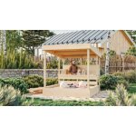 KARIBU MAX dětské pískoviště 12668 natur LG4910 – Zboží Dáma