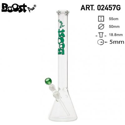 Boost Skleněný bong Pro Beaker Glass 55 cm