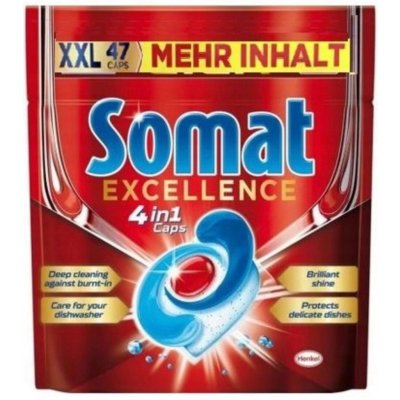 Somat kapsle do myčky Excellence 4v1 47 ks – Hledejceny.cz