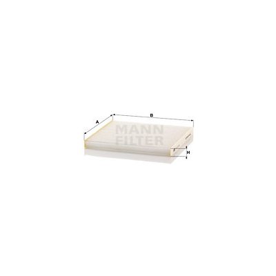 Filtr, vzduch v interiéru MANN-FILTER CU 23 011 – Hledejceny.cz