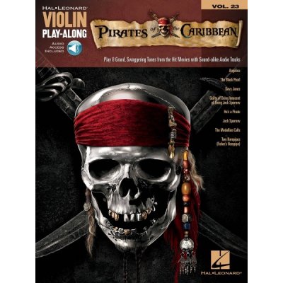 Pirates of the Caribbean Violin Play-Along Volume 23 noty pro housle z filmu Piráti z Karibiku – Zboží Dáma