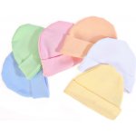 Bílá bavlněná kojenecká čepička – Sleviste.cz